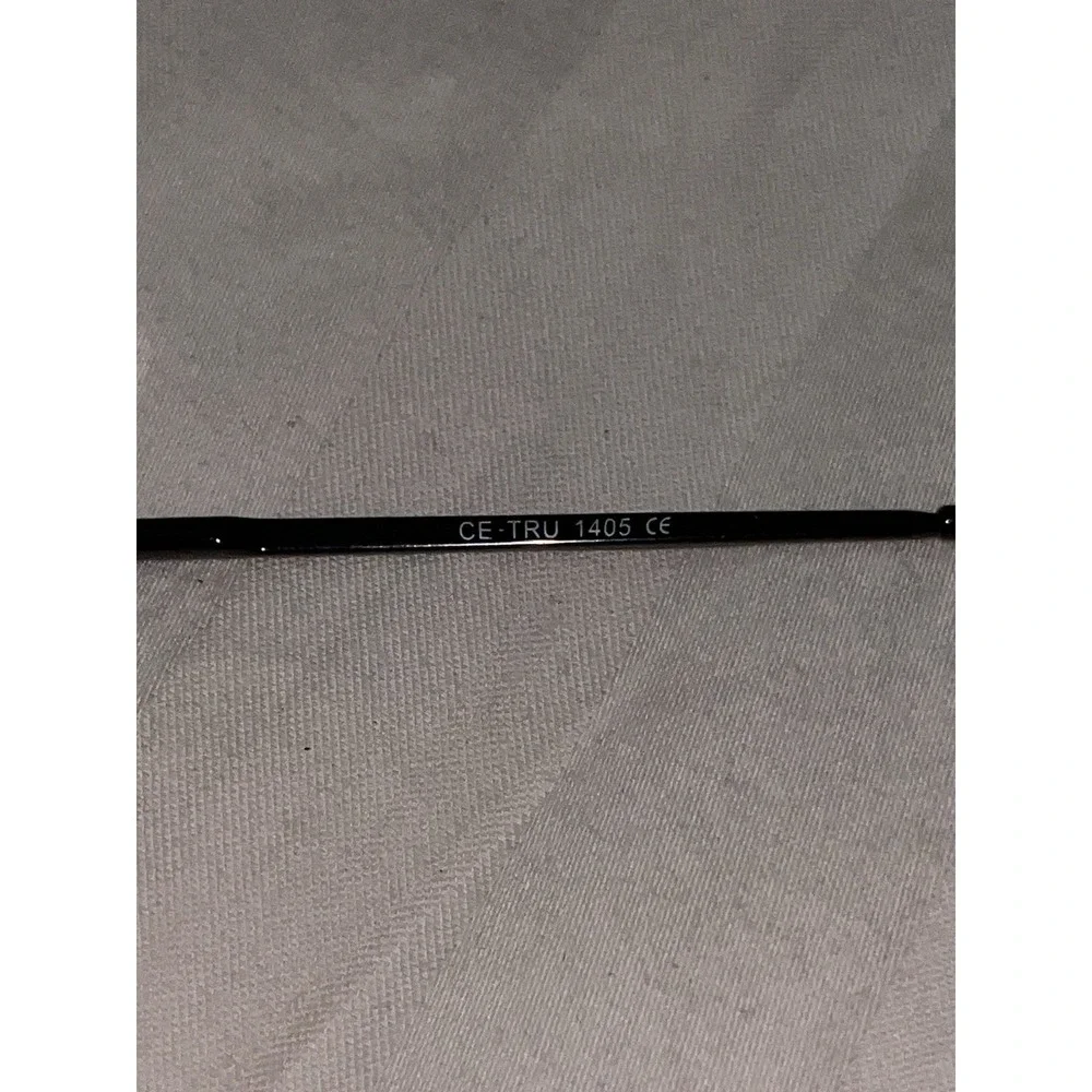 CE-TRU 1405 Brown Oval New Rare 46-20-135 Metal‎ Full Rim Eyeglasses Frame